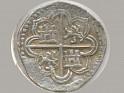 Escudo - Real - Spain - 1598 - Silver - Cayón# 3511 - 22 mm - Legend: PHILIPVS ... / HISPANIARVMREX - 0